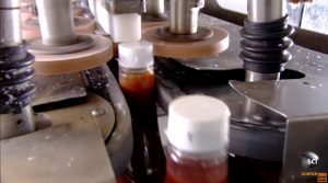 Labelling and Packing tomato ketchup